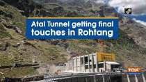 Atal Tunnel getting final touches in Rohtang