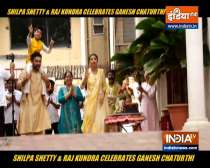 Shilpa Shetty celebrates Ganesh Chaturthi with family