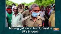 Missing girl found burnt, dead in UP