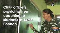 CRPF officers providing free coaching to students in JK
