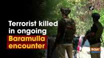 Terrorist killed in ongoing Baramulla encounter