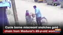 Cycle borne miscreant snatches gold chain from Madurai