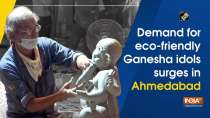 Demand for eco-friendly Ganesha idols surges in Ahmedabad