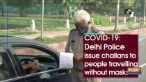COVID-19: Delhi Police issue challans to people travelling without masks