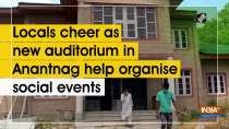 Locals cheer as new auditorium in Anantnag help organise social events