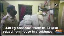 440 kg cannabis worth Rs 34 lakh seized from house in Visakhapatnam