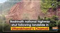 Badrinath national highway shut following landslide in Uttarakhand