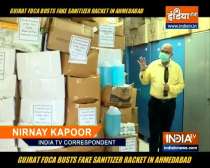 Gujarat: FDCA raids at fake sanitizer factory in Ahmedabad