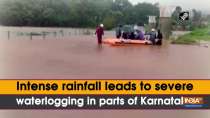 Intense rainfall leads to severe waterlogging in parts of Karnataka