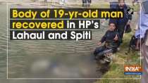 Body of 19-yr-old man recovered in HP