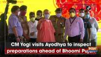 CM Yogi visits Ayodhya to inspect preparations ahead of Bhoomi Pujan