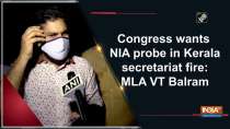 Congress wants NIA probe in Kerala secretariat fire: MLA VT Balram