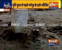 Ram Mandir: Watch the exact spot at which Bhoomi Pujan will take place