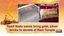 Tamil Nadu saints bring gold, silver bricks to donate at Ram Temple