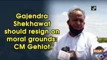 Gajendra Shekhawat should resign on moral grounds: CM Gehlot