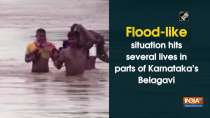 Flood-like situation hits several lives in parts of Karnataka