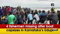 4 fishermen missing after boat capsizes in Karnataka