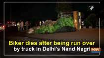 Biker dies after being run over by truck in Delhi