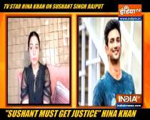 Whatever happened with Sushant Singh Rajput was wrong, says Hina Khan