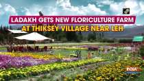 Ladakh gets new floriculture farm at Thiksey village near Leh
