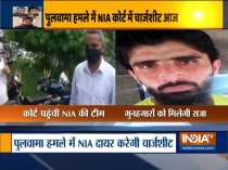 National Investigation Agency team reaches NIA court to file a chargesheet in 2019 Pulwama terror attack