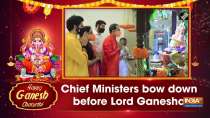 Chief Ministers bow down before Lord Ganesha