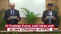 Dr Pradeep Kumar Joshi takes oath as new Chairman of UPSC