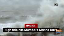Watch: High tide hits Mumbai