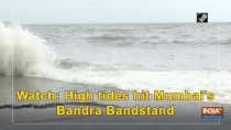 Watch: High tides hit Mumbai