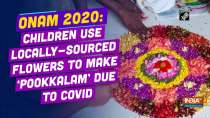 Onam 2020: Children use locally-sourced flowers to make 