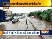 Heavy rain leads to waterlogging and traffic jams in Delhi-NCR