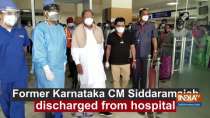 Former Karnataka CM Siddaramaiah discharged from hospital