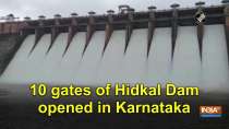 10 gates of Hidkal Dam opened in Karnataka