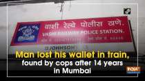 Man lost his wallet in train, found by cops after 14 years in Mumbai