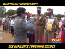 Tamil Nadu IAS officer salutes lady cop for putting duty over life