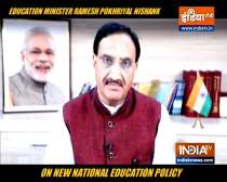 Interview: Ramesh Pokhriyal Nishank answers all questions on new National Education Policy