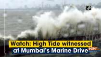 Watch: High Tide witnessed at Mumbai