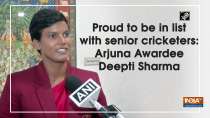 Proud to be in list with senior cricketers: Arjuna Awardee Deepti Sharma