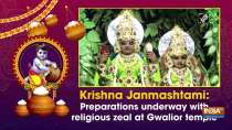 Krishna Janmashtami: Preparations underway with religious zeal at Gwalior temple