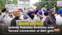 Sikhs protest outside Pakistan Embassy over 