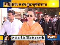Kangana Ranaut leaves for Mumbai; Karni Sena to escort actor amid threats from Shiv Sena