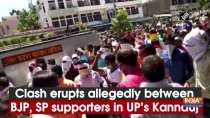 Clash erupts allegedly between BJP, SP supporters in UP
