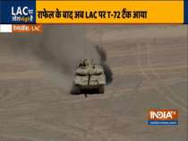 Indian Army deploys T-90 & T-72 tanks along with BMP-2 Infantry Combat Vehicles near LAC