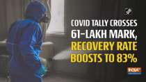 COVID tally crosses 61-lakh mark, recovery rate boosts to 83%