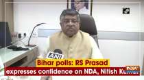 Bihar polls: RS Prasad expresses confidence on NDA, Nitish Kumar