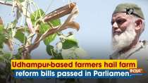 Udhampur-based farmers hail farm reform bills passed in Parliament