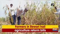 Farmers in Rewari hail agriculture reform bills