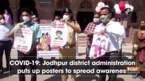 COVID-19: Jodhpur district administration puts up posters to spread awareness