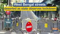 West Bengal streets deserted as state observes lockdown