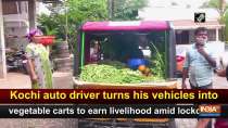 Kochi auto driver turns his vehicles into vegetable carts to earn livelihood amid lockdown